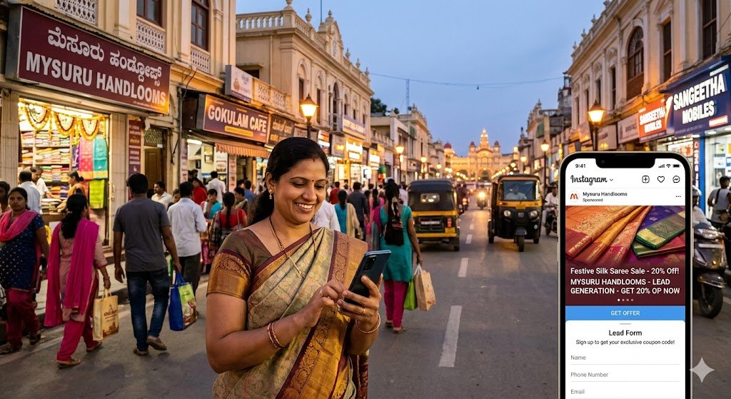 How to Get Leads Using Meta (Instagram & Facebook) in Mysore: A Guide for Local Businesses