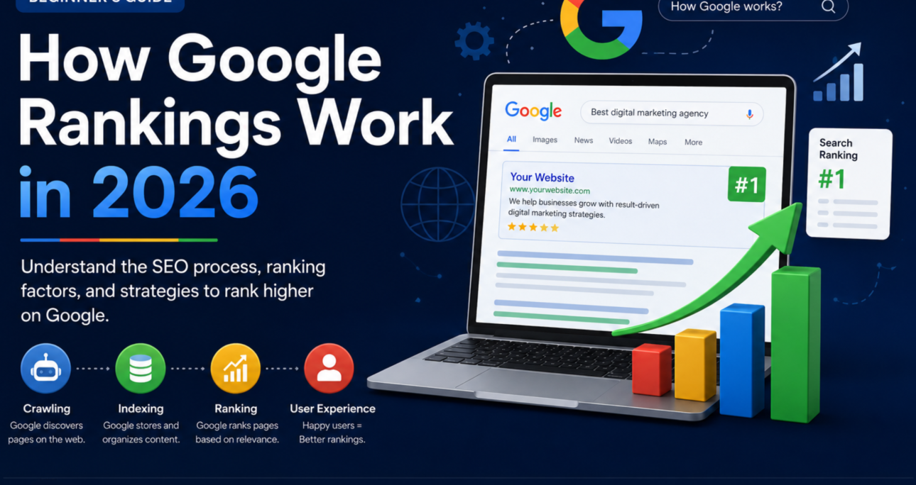 How Google Rankings Work in 2026: A Beginner’s Guide for Businesses and Creators