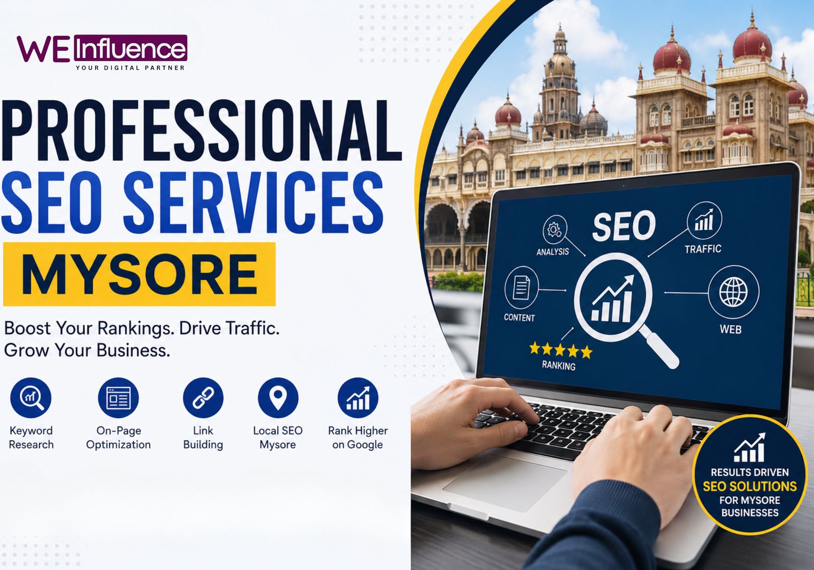 No 01 Professional SEO Services Mysore: Grow Your Business with WeInfluence